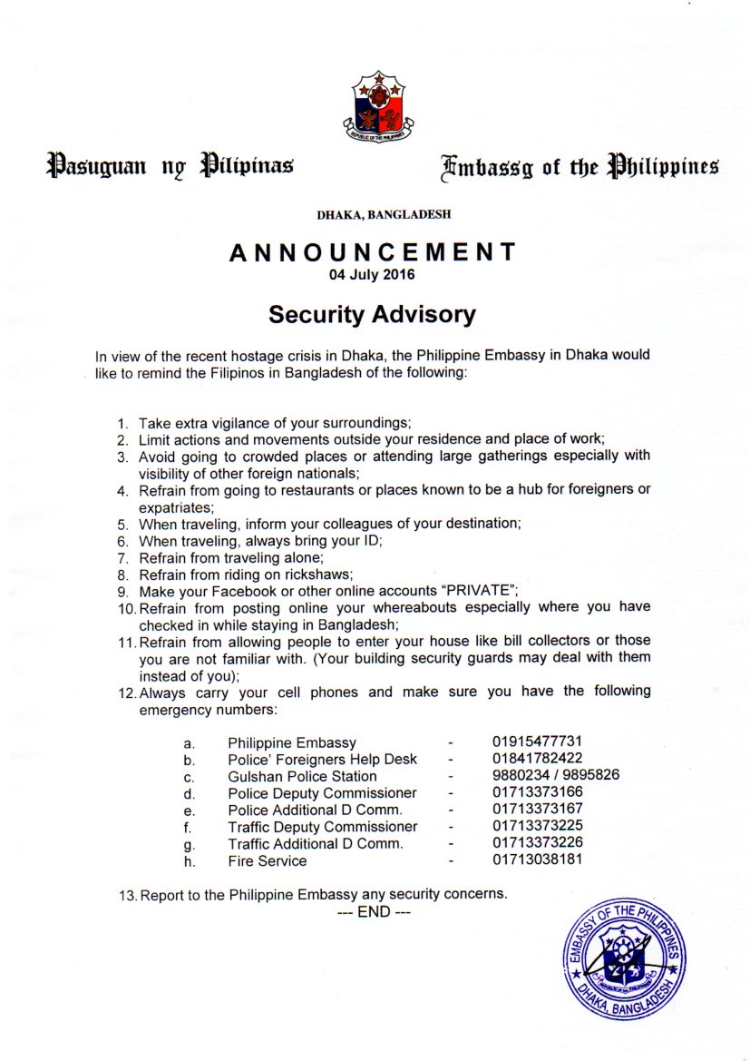 Security Advisory