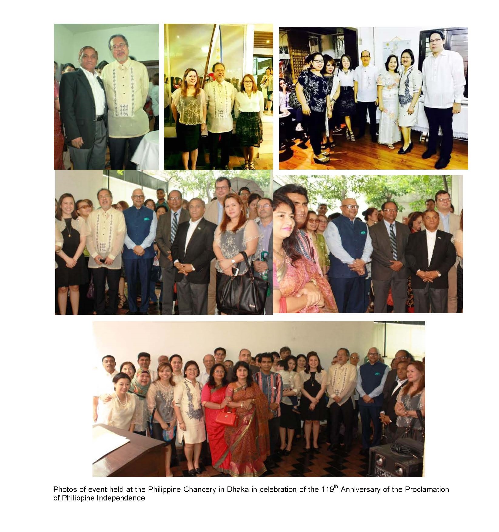 Dhaka PE Celebrates 119th Philippine Independence Day Page 3A