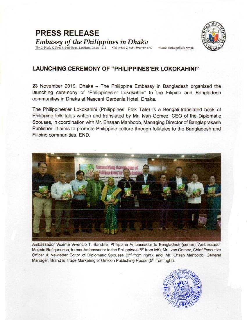 Lauching Ceremony of Philippineser Lokokahini