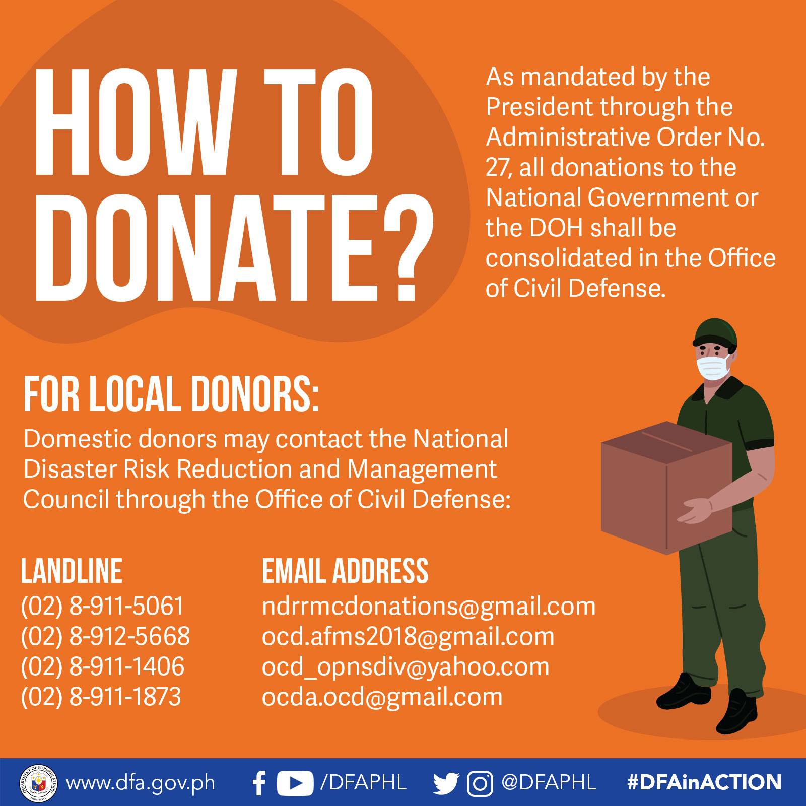 PHAR How to Donate Local Donations