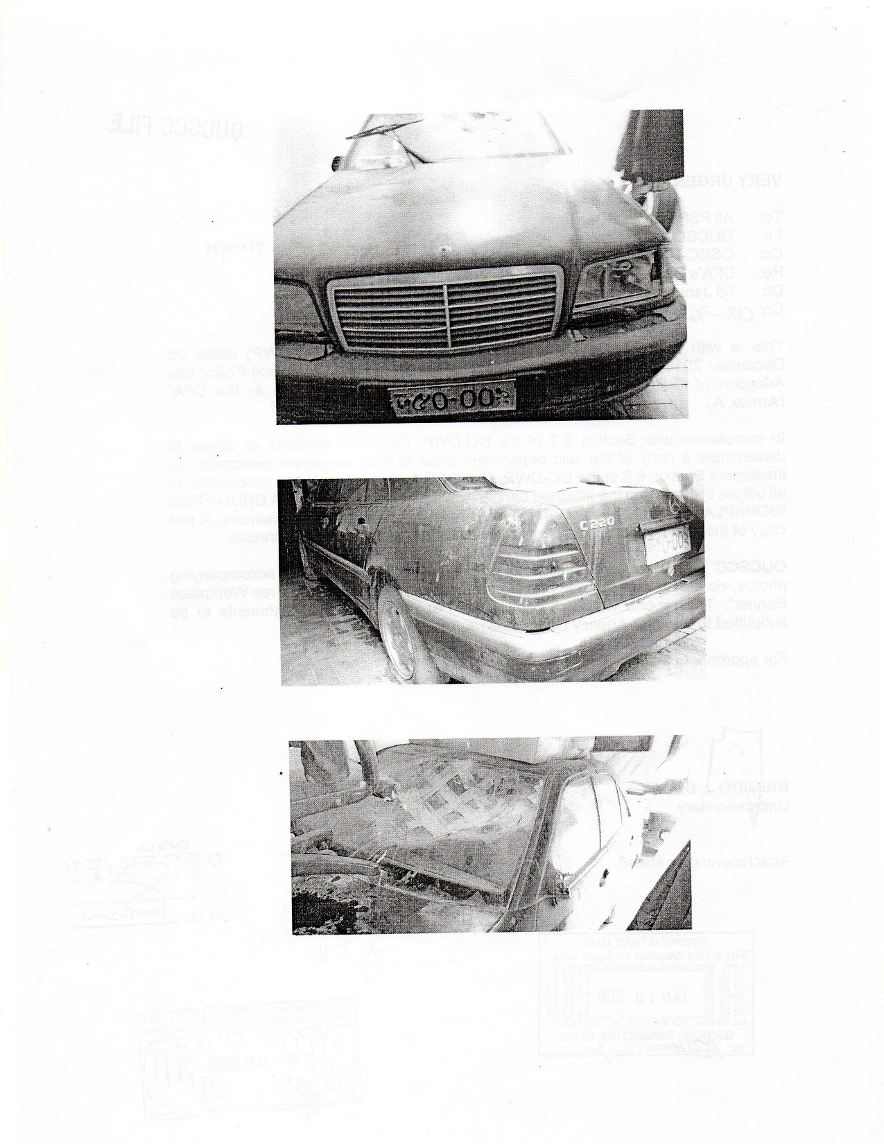 invitation to bid 2 MB C220 Sedan